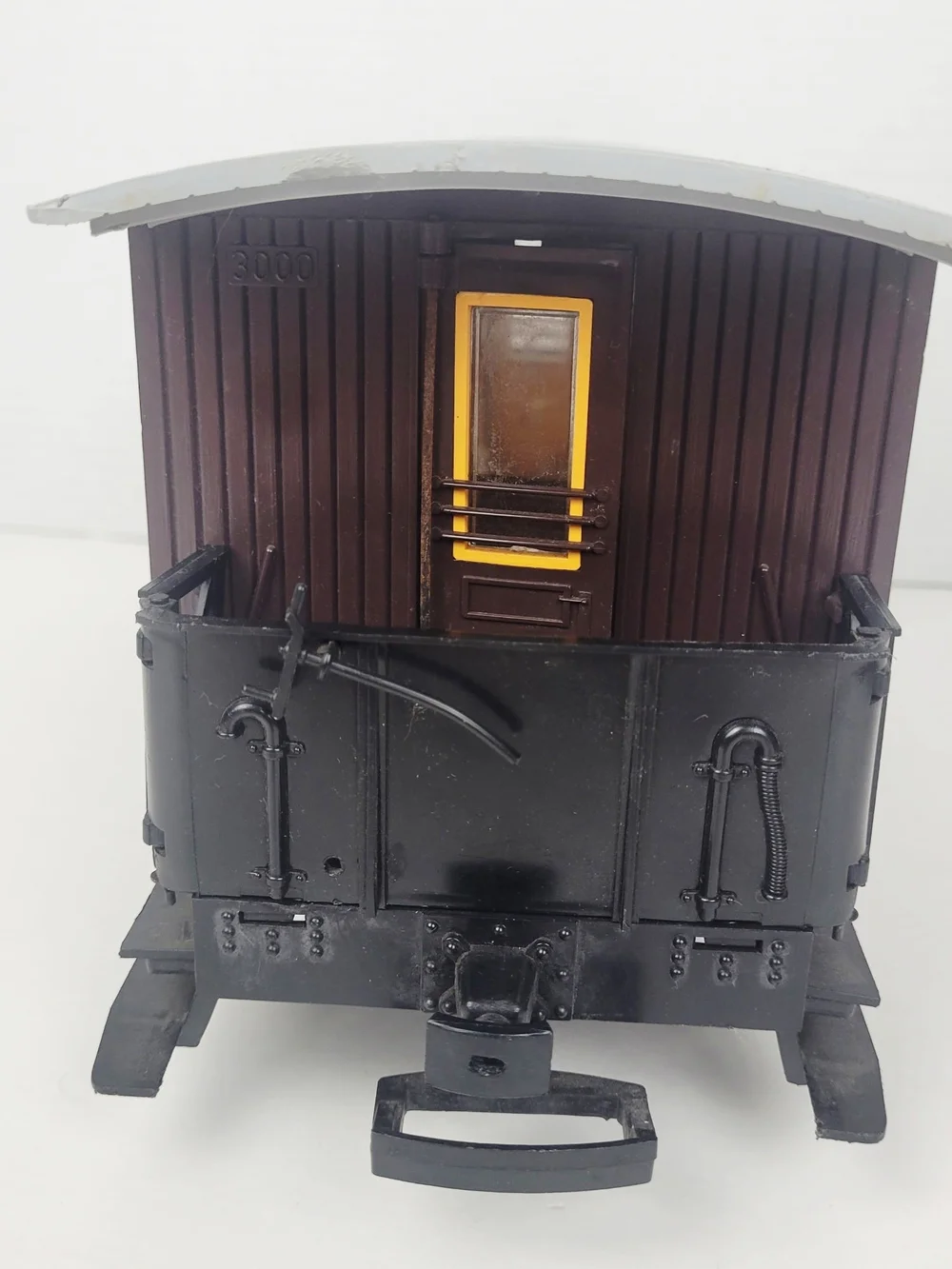 Vtg 70s~LGB Lehmann 3000 Series #3 Passenger Car Brown~Western Germany